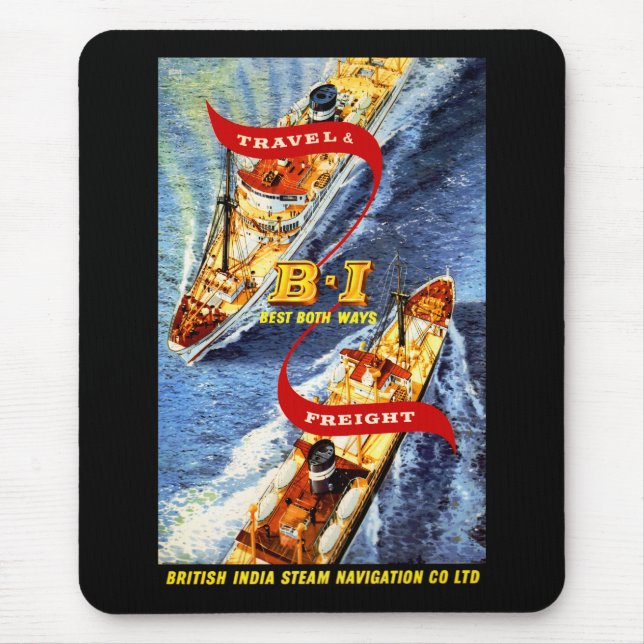 Mousepad Índia Britânica: As Melhores Duas Formas (Frente)