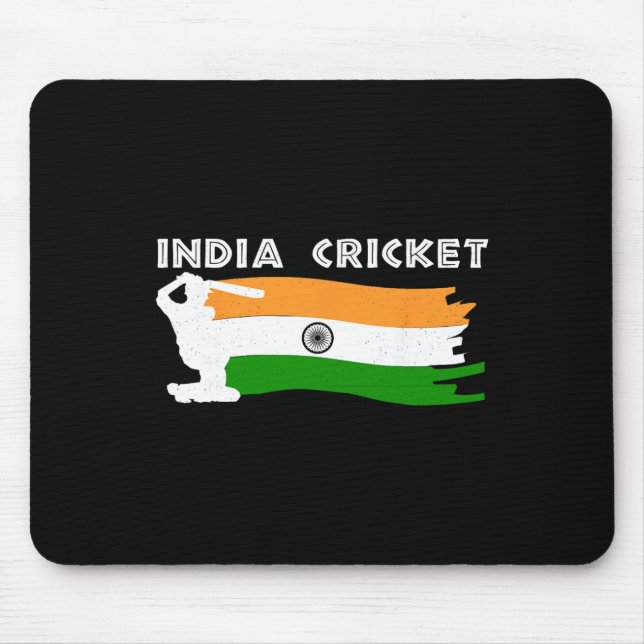 Mousepad India Cricket Jersey With Indian Flag Gift  (Frente)