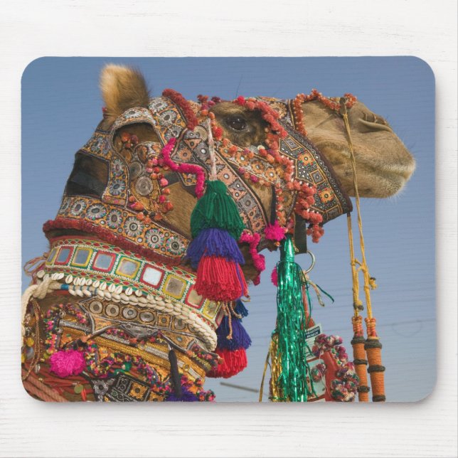 Mousepad ÍNDIA, Rajasthan, Pushkar: FEIRA DE CAMELÔS DE PUS (Frente)