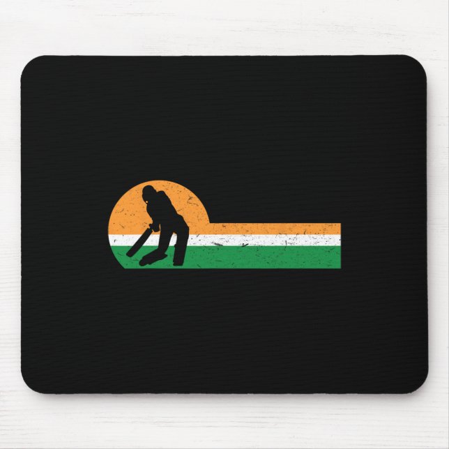 Mousepad India Retro Cricket  (Frente)