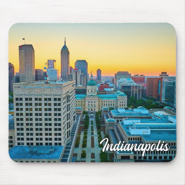 Mousepad Indianápolis, Indiana, Estados Unidos (Frente)