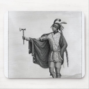 Mousepad Indiano da nação de Kaskaskia