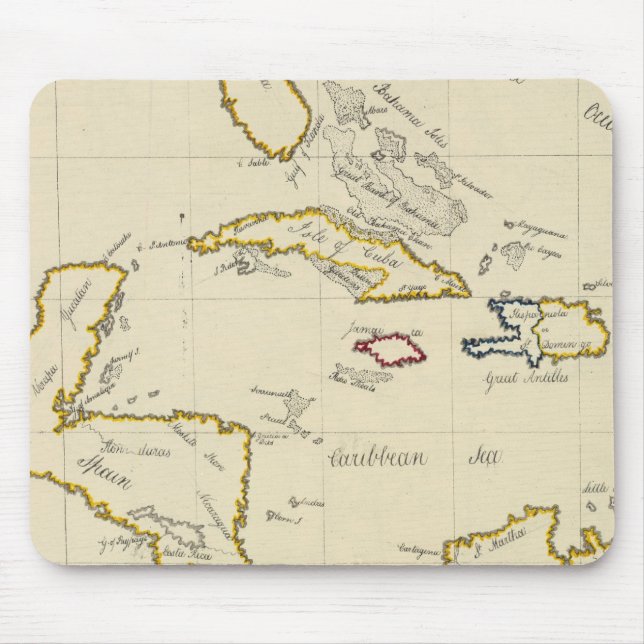 Mousepad Índias Ocidentais (Frente)