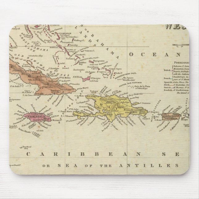 Mousepad Índias Ocidentais 14 (Frente)