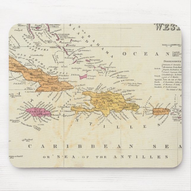 Mousepad Índias Ocidentais 4 (Frente)