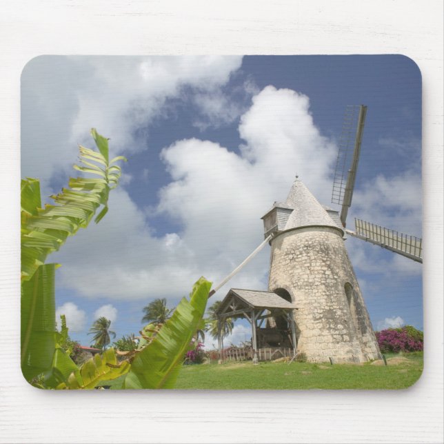 Mousepad Índias Ocidentais Francesas, Guadaloupe, Marie, Ga (Frente)