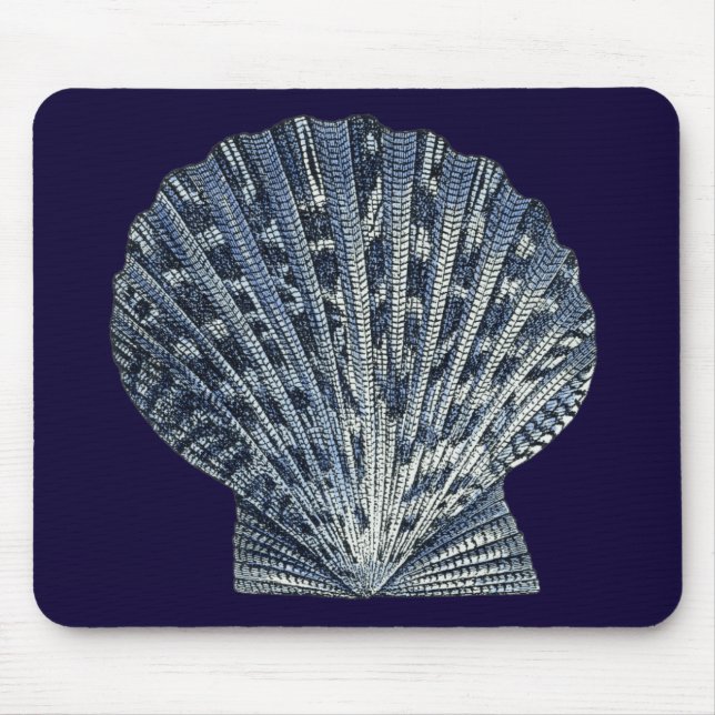 Mousepad Indigo Shells VIII (Frente)