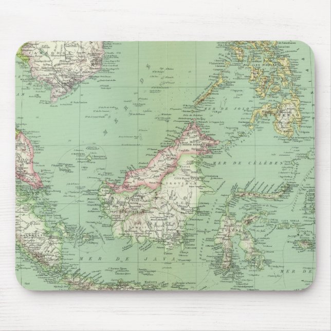 Mousepad Indonésia, Malásia (Frente)