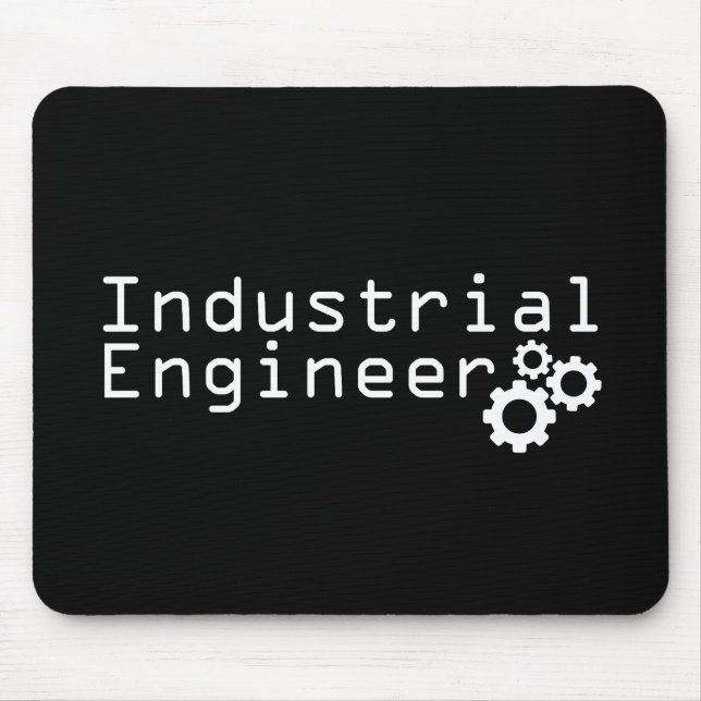 Mousepad Industrial Engineering Funny Engineer (Frente)