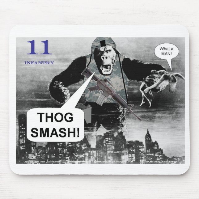 Mousepad Infantaria 11 (Frente)