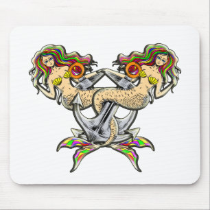 Mousepad Infelizmente, sereias ancoradas