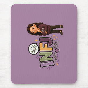 Mousepad INFJ — A Guardiã das Ideias