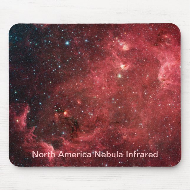 Mousepad Infravermelho da Nebulosa América do Norte (Frente)