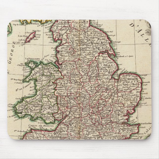 Mousepad Inglaterra (Frente)
