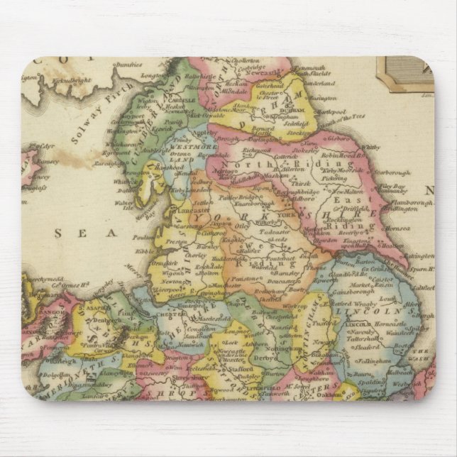 Mousepad Inglaterra e País de Gales (Frente)