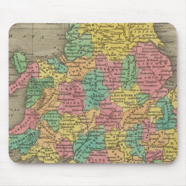 Mousepad Inglaterra E País De Gales (Frente)