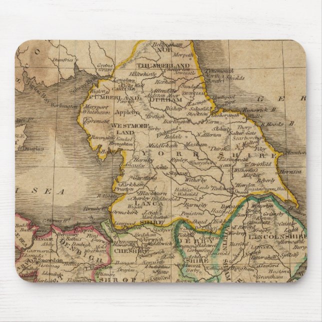 Mousepad Inglaterra e País de Gales 3 (Frente)