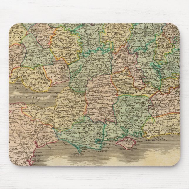Mousepad Inglaterra, Sul (Frente)