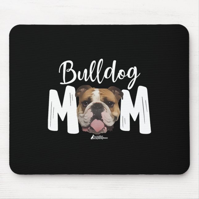 Mousepad Inglês Buldog Mãe Top (Frente)