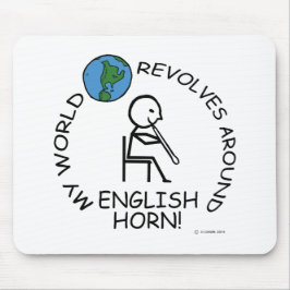 Mousepad Inglês Horn - Mundo Revola-se