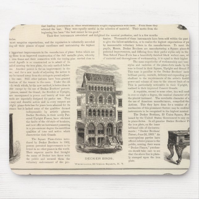 Mousepad Ingrapham e Gamewell Company (Frente)