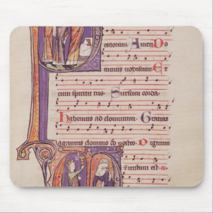 Mousepad Iniciais 'P de Historiated