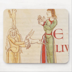 Mousepad Inicial "H" sob a forma de dois conjurors