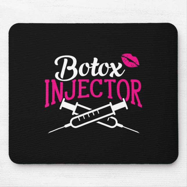 Mousepad Injetor de Lábios de Enfermeiro Cosméticos para Ci (Frente)