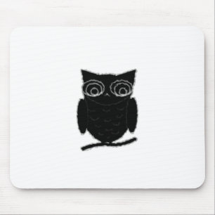 Mousepad Inkblot Owl
