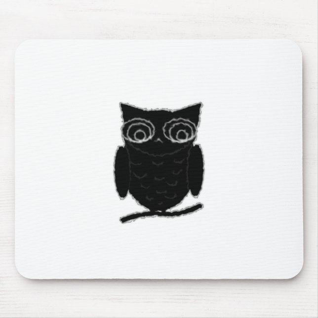 Mousepad Inkblot Owl (Frente)