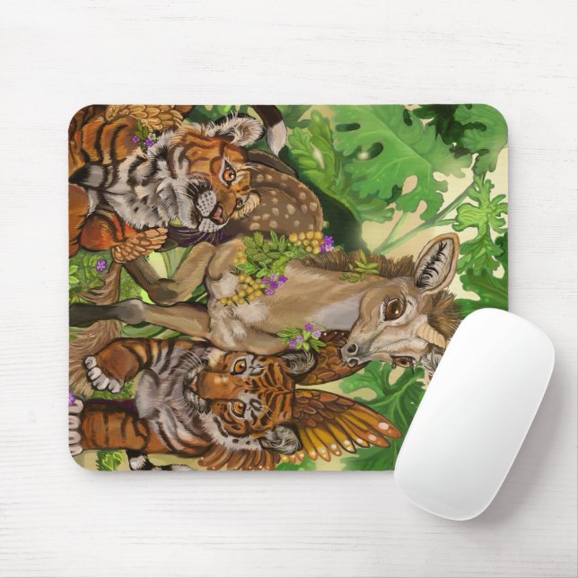 Mousepad "Innocência do novo unicórnio" (Com mouse)
