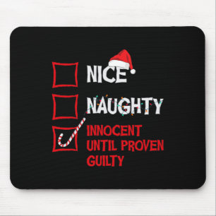 Mousepad Inocente Inocente Até Que O Natal Seja Comprovado