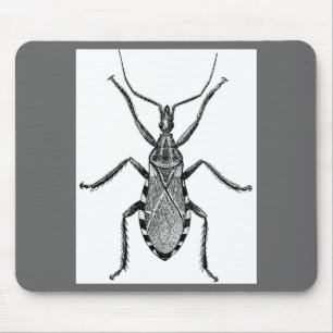 Mousepad Inseto de Conenose - vintage