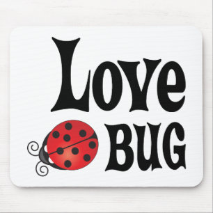 Mousepad Inseto do amor - joaninha