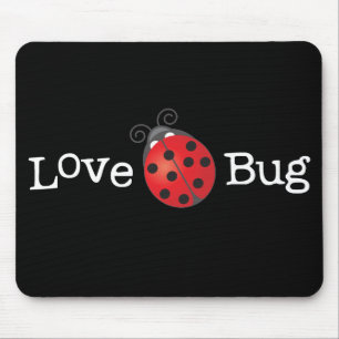 Mousepad Inseto do amor - joaninha