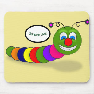 Mousepad Inseto do Jardim Whimsical