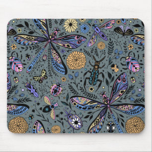 Mousepad Insetos de porta em cinzas de slater