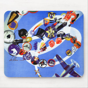 Mousepad Insígnias do esquadrão