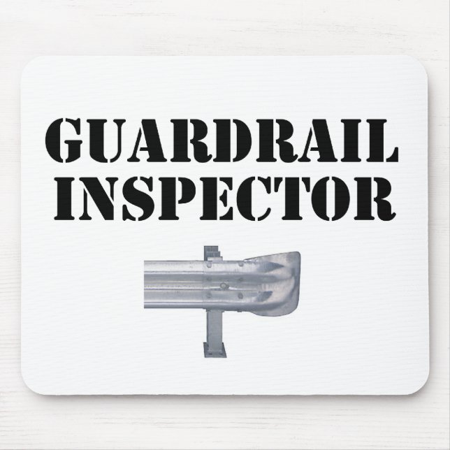 Mousepad Inspector do Guardrail! (Frente)