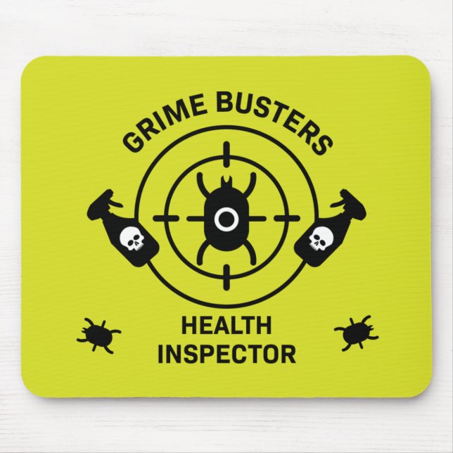 Mousepad Inspetor de Saúde (Frente)