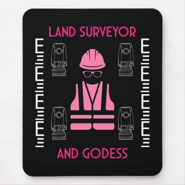 Mousepad Inspetores terrestres para mulheres (Frente)