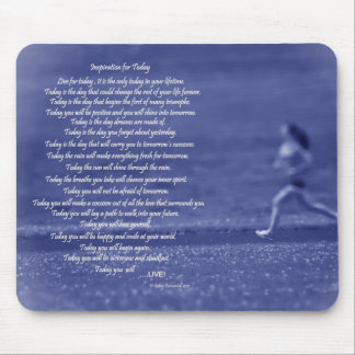 Mousepad Inspiração atlética para hoje