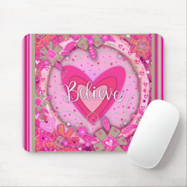 Mousepad Inspiração bonito Insuflação Floral