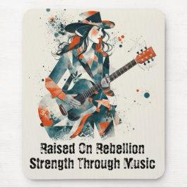 Mousepad Inspiração de Abstrato de Arte Personalizável para