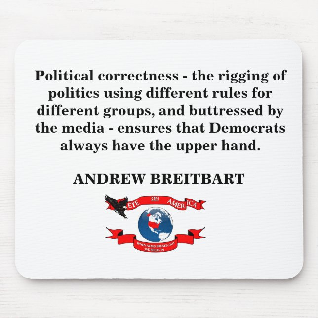 Mousepad Inspiração de Breitbart (Frente)
