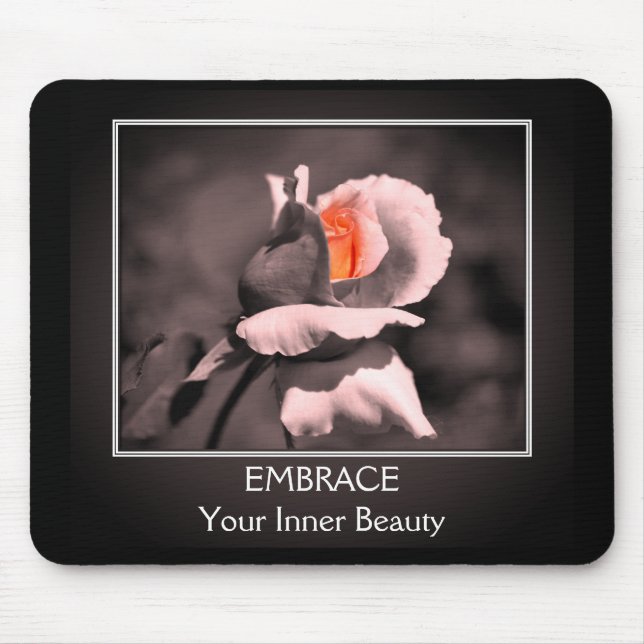 Mousepad Inspiração Inner Beauty Rosebud (Frente)