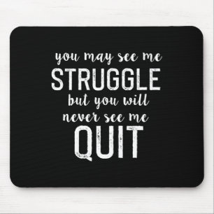 Mousepad Inspiração motivacional para a criação de homens m
