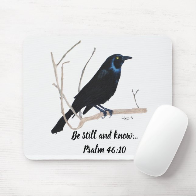 Mousepad Inspiracional Blackbird (Com mouse)