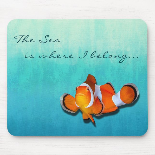 Mousepad Inspirações à beira-mar (Frente)