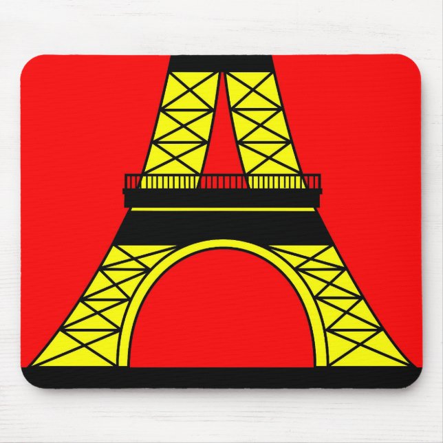 Mousepad Inspirada pela Torre Eiffel (Frente)
